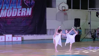 Andreea Scoferța -Duet disco slow, Campionatul National la Dans Modern