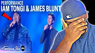 Iam Tongi & James Blunt: Super Emotional Duet of "Monsters" Makes Idol History | REACTION