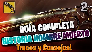 "GUÍA" "HISTORIA del HOMBRE MUERTO"! Nuevo Exótico! ELEGIDOS!