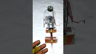 How to make Easy Helicopter | Using DC Motor and 9v battery at home #helicopter #shorts