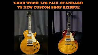 'Good Wood Era' Les Paul Standard vs new Custom Shop Reissue