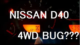Avoid this Nissan Navara D40 Common 4WD/4x4 Mistake!!!