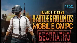 Играть в PUBG Mobile на ПК Бесплатно! Настройка эмулятора Noxplayer