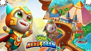 Talking Tom Hero Dash - Run Game #8 - Gold Flash Tom - Android Gameplay