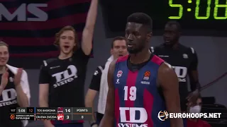 TD System Baskonia Vitoria-Gasteiz - Crvena Zvezda Belgrade 87-67: Youssoupha Fall (20 points)