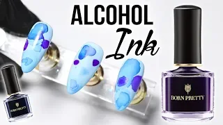 Alcohol Ink NAIL ART I Testing Born Pretty "Blooming Polish"