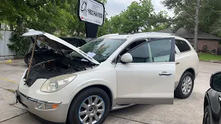 Buick Enclave No Start after driving it