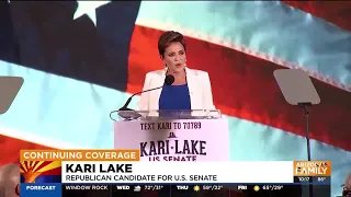 Kari Lake officially starts campaign for US Senate
