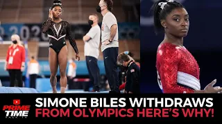 SIMONE BILES WITHDRAW FROM TOKYO OLYMPICS! HERES WHY! THE DETAILS SURROUNDING HER DECISION TO QUIT!!