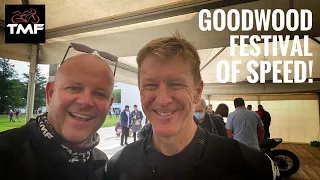 I ride with Astronaut Tim Peake at the Goodwood FOS