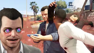 What happens when death occurs in cutscenes？! - GTA5