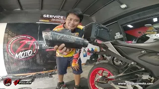 Pipe | Soundcheck all kind of pipes | Full Exhaust Villain Hyper Version 1 Installation | Zero 1