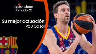 PAU GASOL domina de nuevo: 13 puntos en 10 minutos  | Liga Endesa 2020-21