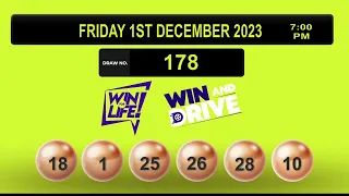 Nlcb Draw Results Friday 1st December 2023