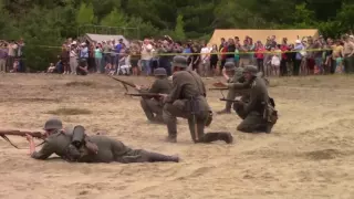 German Infantry/Flamethrower-Reenactment-Display-MASS WW2 Weekend-2016