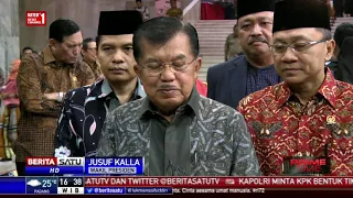Tanggapan JK Terkait Pertemuan Mega, SBY dan Habibie di HUT RI