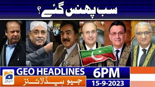 Geo News Headlines 6 PM | 15 Sep 2023