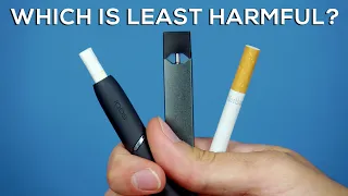 Vaping vs Smoking vs IQOS: Which is Least Harmful?  🚬