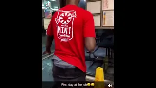 TIKTOK: SONIC WORKER FALLS FIRST DAY ON THE JOB