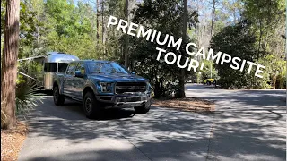 Disney’s Fort Wilderness Premium Campsite Tour | Is it Worth It? | Airstream In Disney!