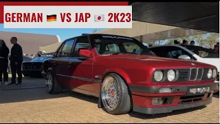 The Sangoma goes to German VS Jap Car Show