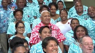 Fijian Prime Minister officiates at the opening of the new National Arena