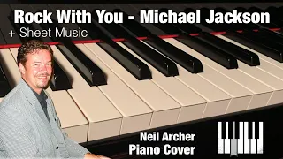 Rock With You - Michael Jackson - Piano Cover + Sheet Music