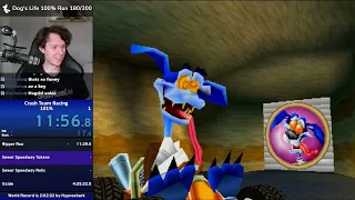 Crash Team Racing - 101% Speedrun in  3:42:46