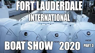 FORT LAUDERDALE INTERNATIONAL BOAT SHOW 2020 | DRONEVIEWHD PART 3