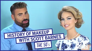 The History Of Makeup | Time Travel Series With Scott Barnes: The 1950s