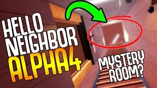 MYSTERY ROOM REVEALED | Hello Neighbor Alpha 4 - Hello Neighbor Alpha 4 Secrets