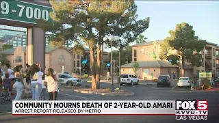Community mourns the death of 2-year-old Amari Nicholson