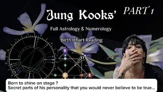Jungkook’s Astrology & Numerology Reading | Part 1 | PM chart  - correct timing