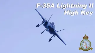 [4K] "Bolt Flight" RNLAF 4X F-35A | Takeoff - High Key - Touchdown | Leeuwarden AB