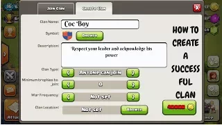 HOW TO CREATE A SUCCESSFUL CLAN IN CLASH OF CLANS - 10 Steps to Build Your Clan! | SKB Gamer