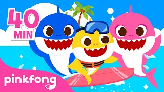 Que Calor, Já é Verão! | +Compilação | Pinkfong Canções para crianças