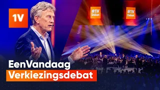 KIJK TERUG: EenVandaag Verkiezingsdebat 2023 - #1VDebat