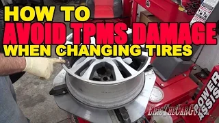 How To Avoid TPMS Damage When Changing Tires