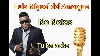 Luis Miguel del Amargue - no notas #bachata #karaoke #tiktok