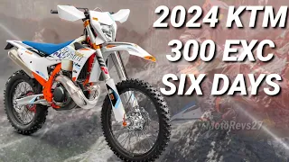 KTM 300 EXC SIX DAYS 2024 NEW DESIGN