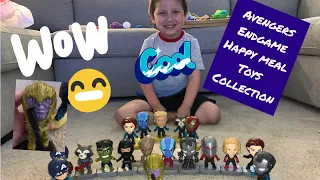 Our Avengers Endgame McDonald’s Happy Meal Toys Collection 2019