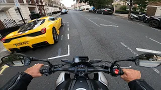 First Ride On My Honda CB125R in London