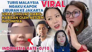 TURIS MALAYSIA NGAKU KAPOK LIBURAN DI INDONESIA DIHUJAT HABIS-HABISAN OLEH NETIZEN +62|REACTION