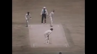 Australia India Test Series 2nd Test Day 1 1977