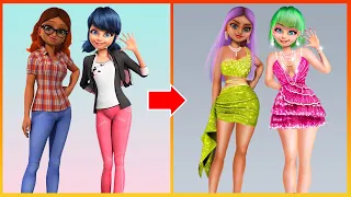 Miraculous: Ladybug And Alya Glow Up - Miraculous Cartoon Art