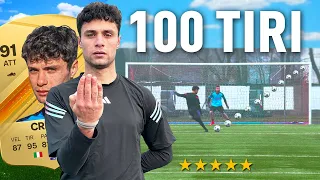 🎯⚽️100 TIRI CHALLENGE: SIMONE CRISPO | Quanti Goal Segnerà su 100 tiri?