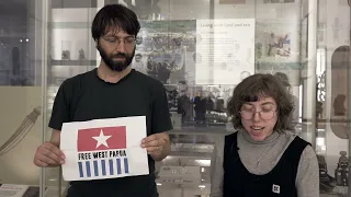 West Papua solidarity statement during British Museum mass protest