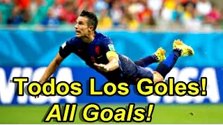 Todos Los Goles del Mundial 2014 HD