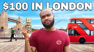 I Survived on $100 for 24 hours in London