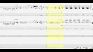 Megadeth Tabs - In My Darkest Hour (rhythm)